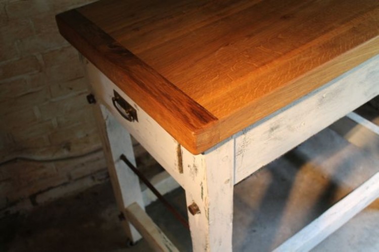 Küchenblock Küchenbock Küchenwagen Küchentisch Esstisch | Antikhof