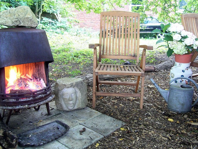 Teakholz Klappstuhl Gartenstuhl | Antikhof-Wernershagen