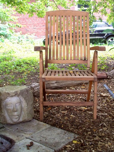 Teakholz Klappstuhl Gartenstuhl | Antikhof-Wernershagen