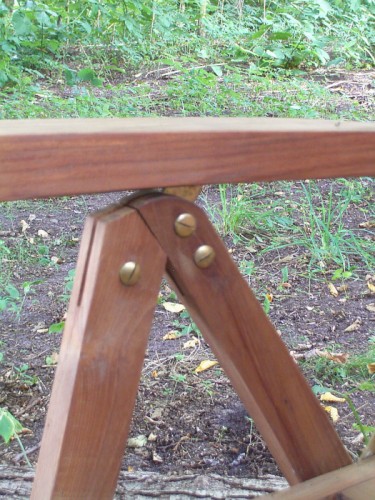 Teakholz Klappstuhl Gartenstuhl | Antikhof-Wernershagen