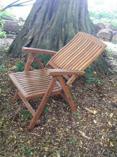 Teakholz Klappstuhl Gartenstuhl | Antikhof-Wernershagen