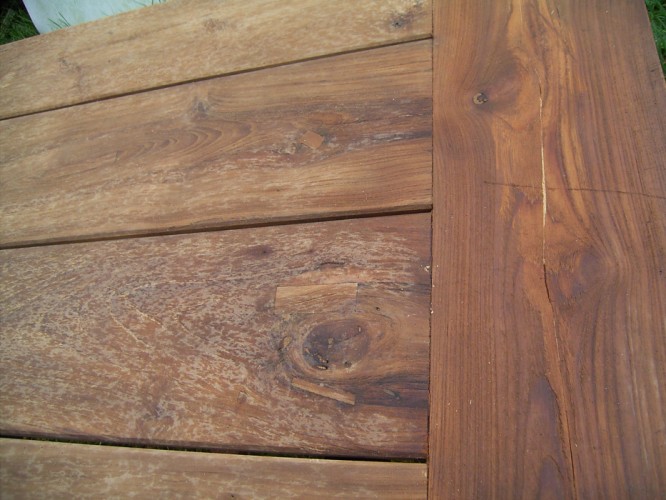 Teak Gartentisch Vintage Stile | Antikhof-Wernershagen